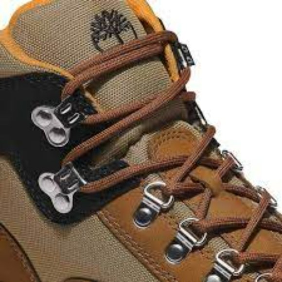 Timberland Euro Hiker Boots (Medium Brown/Nubuck/Olive). New. Mens Sz: 9.5 - 11. - Picture 5 of 7